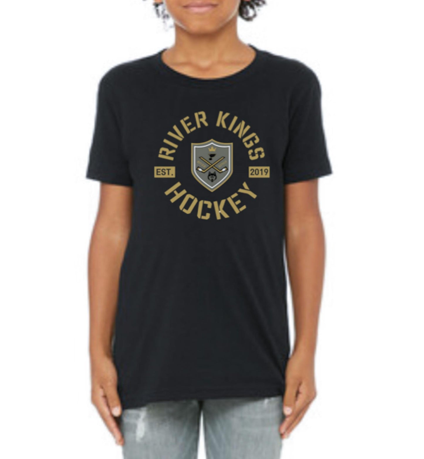 River Kings Gold Crate Youth Tee