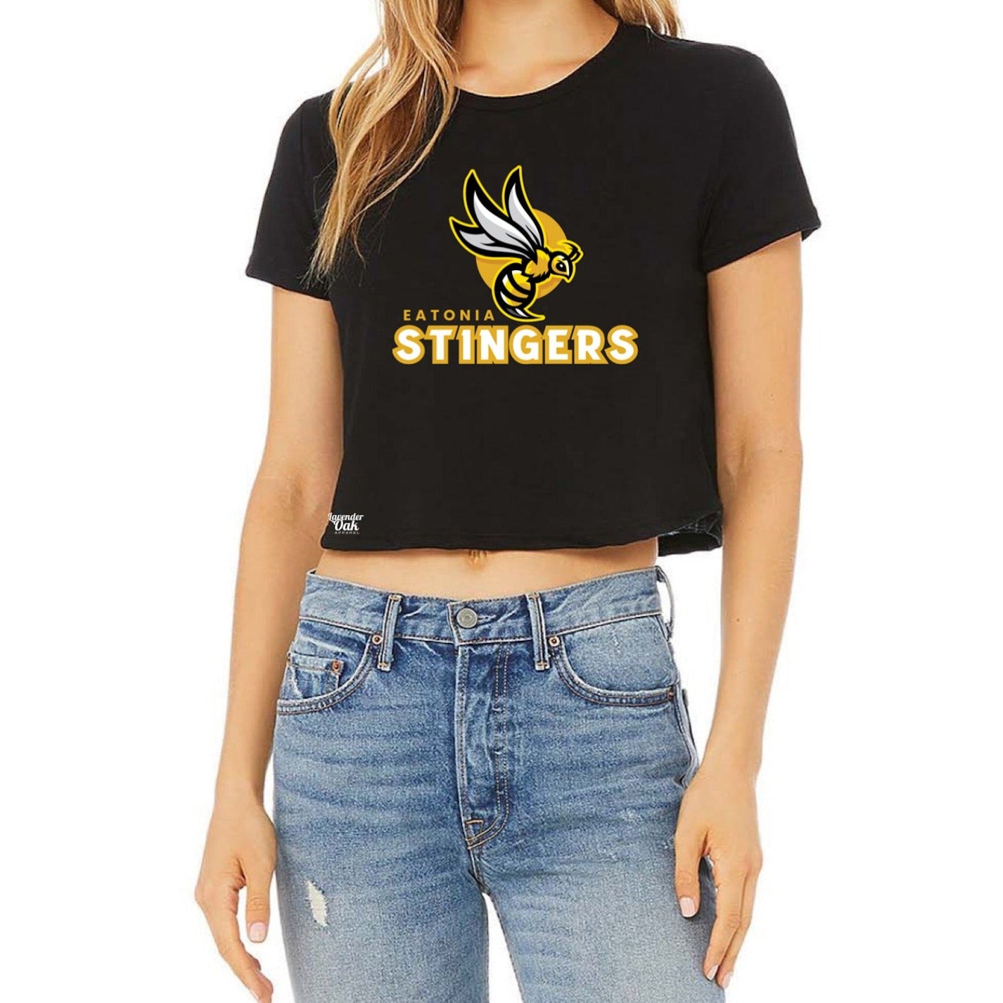 PRE ORDER Ladies Stingers Crop Tee