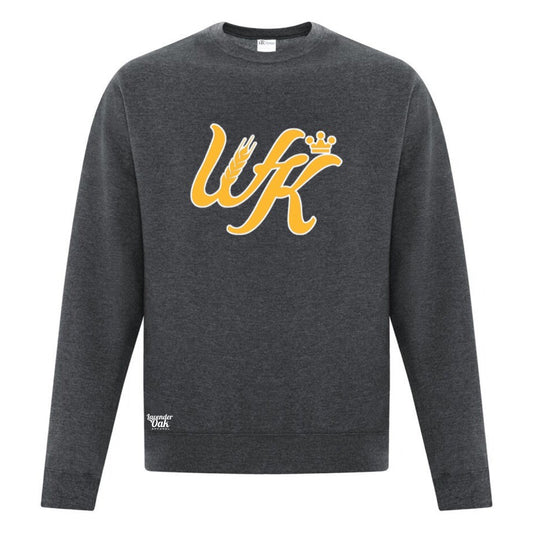 PRE ORDER Unisex Wheat Kings Everyday Fleece Charcoal Crew