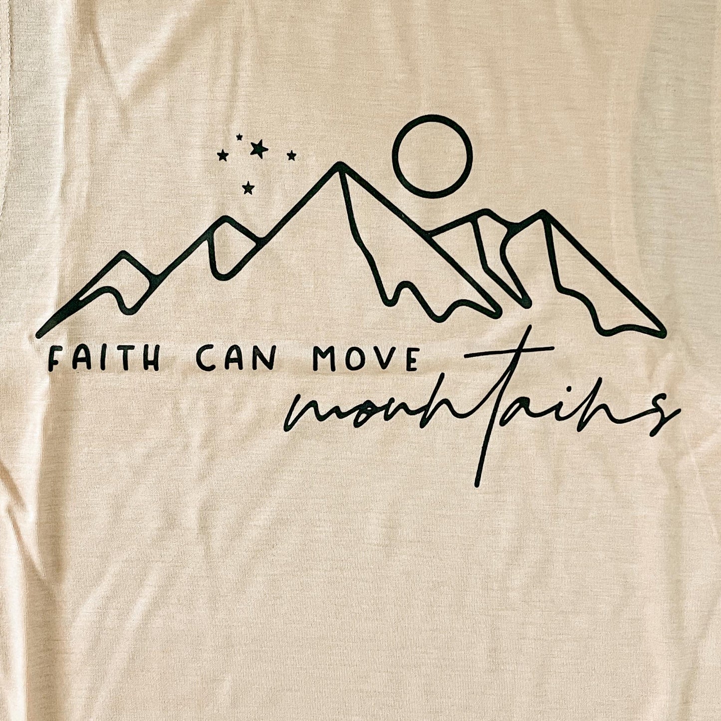 Ladies Faith Can Move Mountains Tank