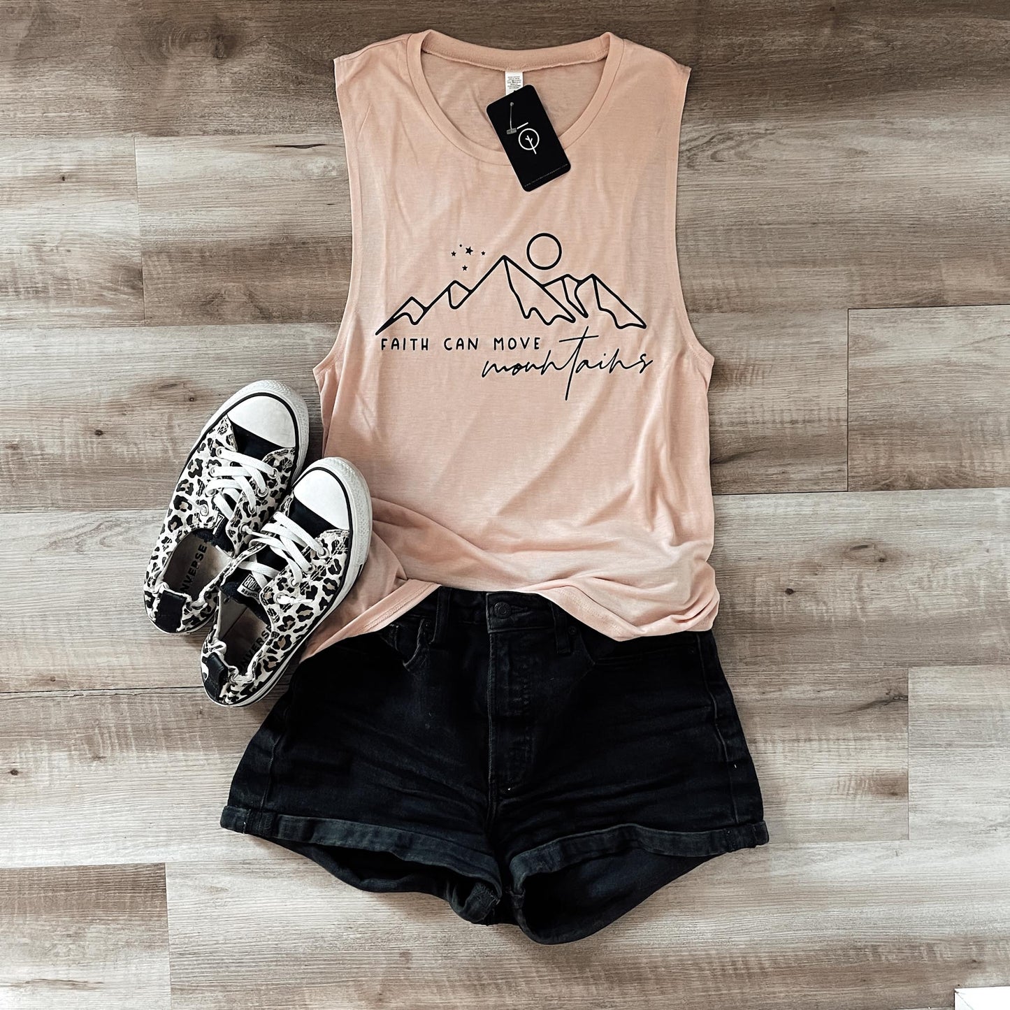 Ladies Faith Can Move Mountains Tank