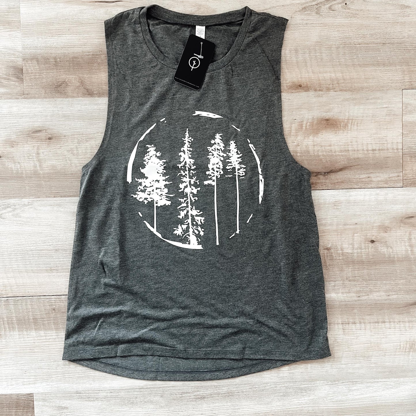 Flowy Muscle Tree Tank