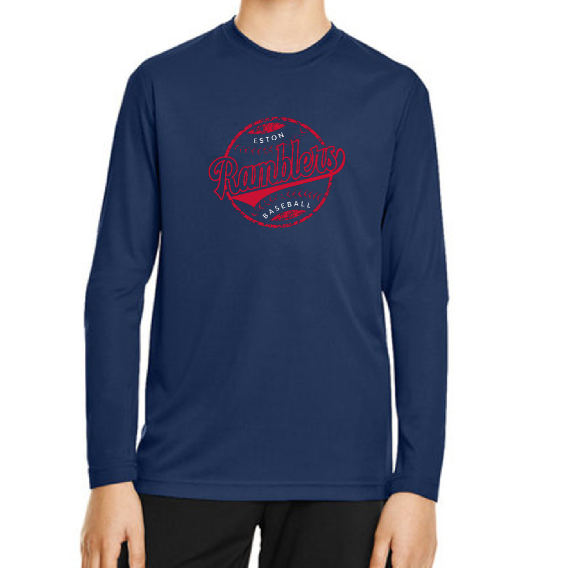 PRE ORDER Unisex U13 Ramblers Baseball Pro Team Long Sleeve