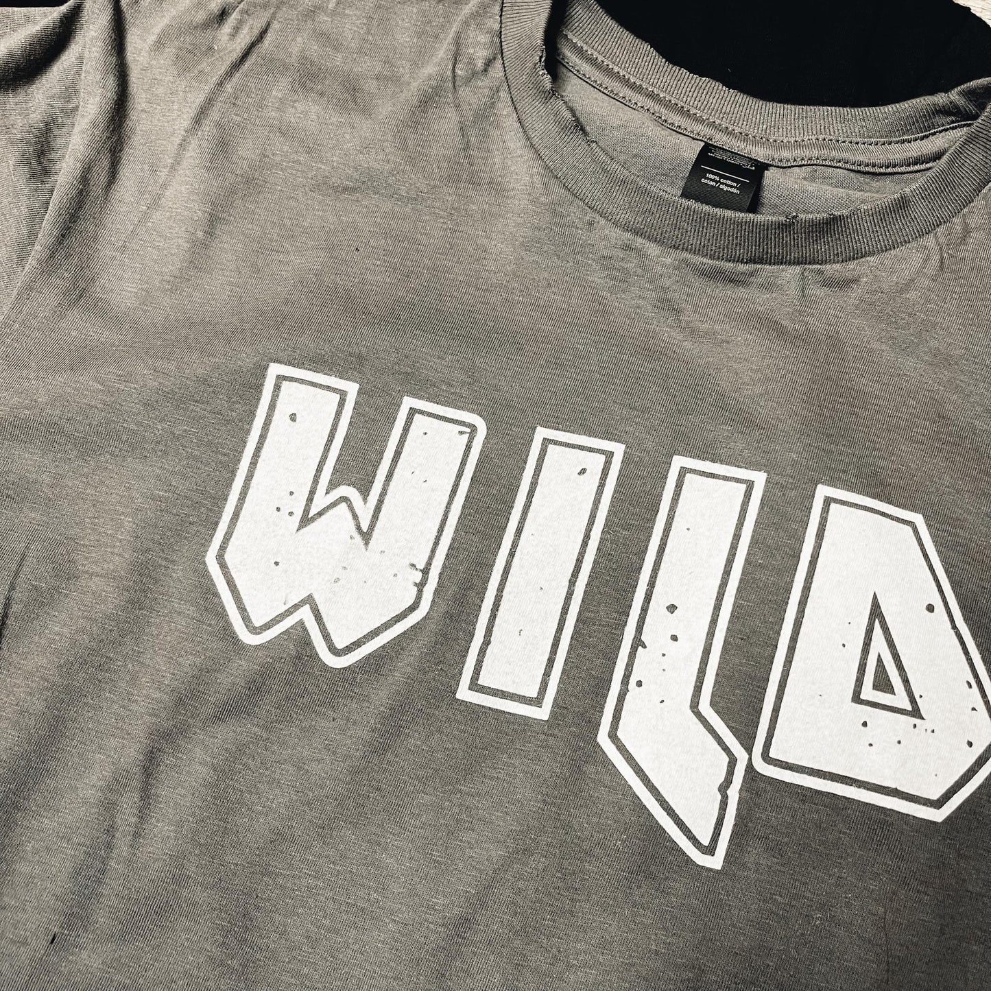 WILD Boxy Crop Tee